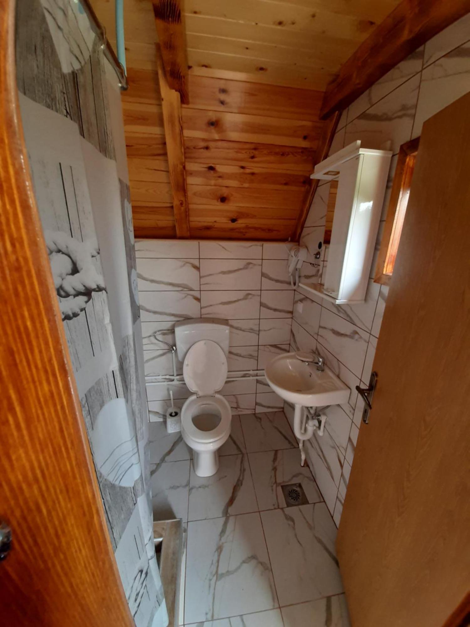 Wooden Cottage Podgora جابلياك المظهر الخارجي الصورة
